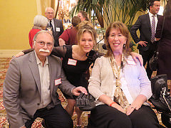 Renee Zellwegger with Phil and Kay Thomas