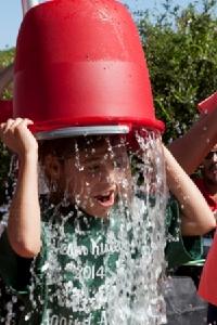 Ice Bucket Challenge taken at the 2014 Monterey Walk