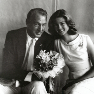 Gary Cooper with daughter Maria