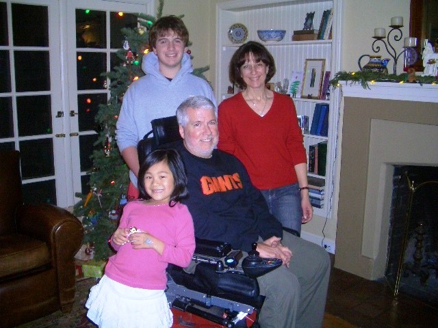 Tim Davis and Linda Della and family