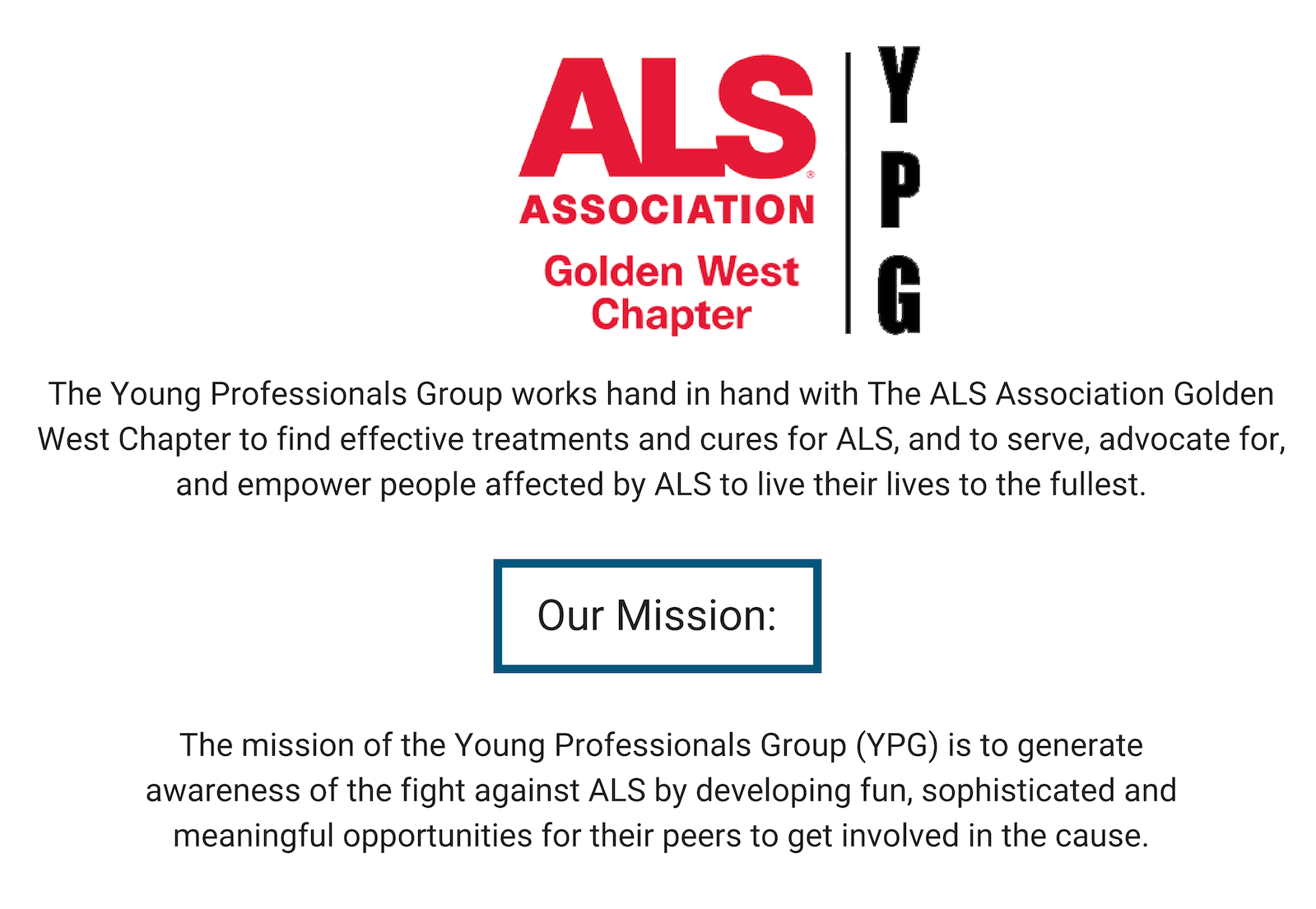 YPG Website - Logo &amp; Mission